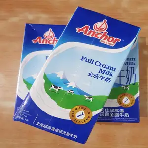 Thương hiệu hàng đầu đầy đủ kem sữa 1 lít hộp để bán/nơi để mua tươi đầy đủ kem sữa lỏng thương hiệu 1 L x 12 miếng mỗi thùng carton