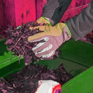 Gants de jardinage unisexes de haute qualité avec logo personnalisé, coutures de qualité supérieure, protection en cuir - Product Image 3