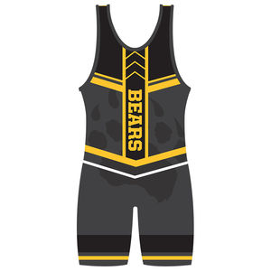 Singlet de levage et de lutte de puissance personnalisé pour adultes Gym haltérophilie vêtements de sport en gros en uniforme de matériau Spandex - Product Image 6