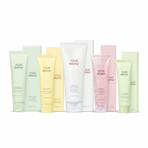 Korean Style Face Care Set With Cleansing Foam Hydrating Toner Serum Moisture Cream And Sun Stick - Product Image 2