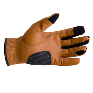 ถุงมือหนังสำหรับขี่ม้าสีดำสำหรับผู้ชายและผู้หญิง - Product Image 4