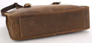 Bolsos de cuero para ordenador portátil con logotipo personalizado al por mayor, maletines de hombro disponibles a precio de mercado al por mayor - Product Image 6