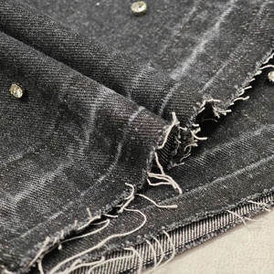 Shorts en toile vintage délavée à l'acide pour l'été, 100% coton, longueur standard, shorts décontractés avec strass, vêtements de rue - Product Image 4