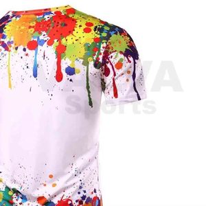 T-shirt d'été écologique à séchage rapide imprimé en soie aux couleurs personnalisables Marque VALVA SPORTS - Product Image 6