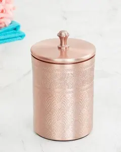 <b>Gold</b> Plated Bathroom Canister Bathroom Canisters High Quality Modern Style Elegant for Home Bathroom Christmas Luxury Space - Product Image 6