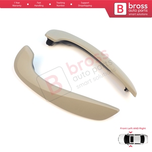 BDP1153-1 Manija Interior de Puerta Delantera Beige Izquierda Derecha para Megane MK3 Fluence 809600015R - Product Image 4
