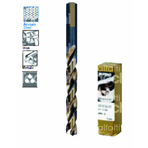 TIP HSSG TIP Speedmaster DIN338 Punta con doble cono Se puede utilizar en: Acero inoxidable Metal - Product Image 1