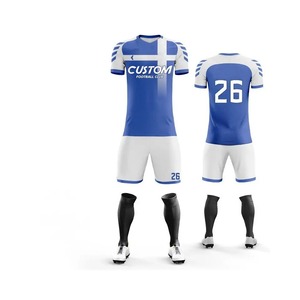 2024 respirant nouveaux maillots de football ensemble hommes vêtements de sport formation uniforme enfants Football maillot costumes équipe - Product Image 3