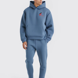 Conjunto Deportivo Informal Holgado para Hombre, Tejido Suave, Estilo Holgado para Uso Diario - Product Image 1