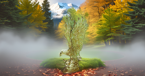 Statues et Figurines d'aigle en laiton 16cm finition or Sculpture d'oiseau pièce maîtresse pour la décoration intérieure hommes cadeaux article - Product Image 5