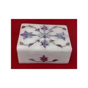 Le plus précieux et le plus pliant avec décoration de vitrine et le plus grand exportateur de boîtes de rangement de bijoux en marbre naturel de nacre - Product Image 1