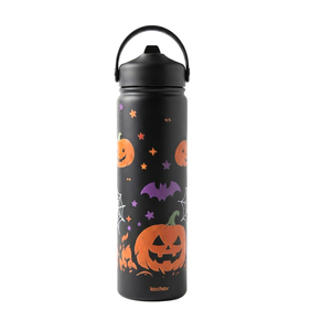 Kochav Halloween Pumpkin Stainless Steel Water Bottle Reusable Insulated Drink Bottle for Adults Outdoor Use - Product Image 1