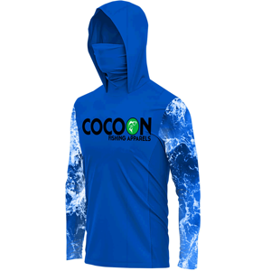 Sublimación personalizada 100% poliéster Sudadera con capucha para adultos Ropa de pesca de secado rápido UPF 50 + Camisetas transpirables de talla grande UV - Product Image 5