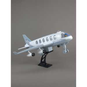 Avión de Juguete Bharat HTH de Plástico para Niños con Alas Plegables, Funciona con Fricción, Incluye Figura de Piloto, por UA TOYS - Product Image 2