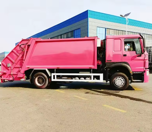 รถบรรทุกบดอัดขยะมือสอง พร้อมส่ง ขนาด 15 คิว รถบรรทุกขนส่งและบดอัดขยะสำหรับขาย - Product Image 4