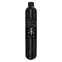 Cilindro de Aluminio de 0.5L 850g, Directo de Fábrica, Grado Alimenticio, Certificado CE/DOT, 3000 PSI, Alta Presión, Suministro de Aire para Pistola de Paintball