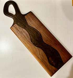 Tabla de cortar moderna de cocina de tipo colgante, tabla de cortar de madera y resina, última gran oferta, tabla de cortar multifuncional de HUMAYUN WORLD CRAFTS - Product Image 1