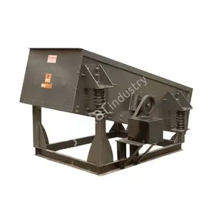 Newly Arrival Eccentric Shaft Type Vibrating Screen with High Grade Material Made For Industrial Uses By Exporters