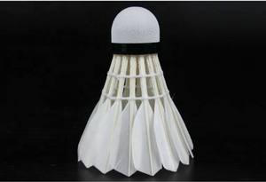 High Performance Active <b>Top</b> Goose <b>Feather</b> Badminton Shuttlecock with Full Natural Cork Head-1 Year Warranty-Wholesale Supply - Product Image 4