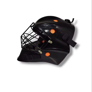 Casco de cricket de Color negro 2024, nuevo diseño, parrilla de acero ajustable duradera sólida para jugadores jóvenes, accesorio de gran oferta - Product Image 1