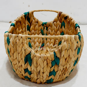 Artex Dong Thap Cestas de Almacenamiento de Jacinto de Agua Tejidas a Mano Cajas de Regalo de Mimbre Decorativas PARA EL Hogar y La Decoración Interior - Product Image 3