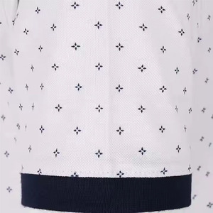 OVERSEAS SPORTS Custom Fit 100% algodón manga corta Polo Tee transpirable antiarrugas de talla grande para hombres Polos para pedidos a granel - Product Image 6