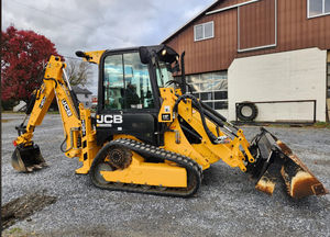 Chargeuse compacte JCB 1CX d'occasion avec chargeur frontal/arrière, garantie de 2 ans - Product Image 2