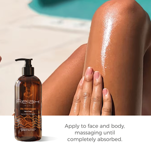 Aceite Bronceador de Marca Propia RELAX 500ml para Todo Tipo de Piel |   Fabricante de Productos para el Cuidado de la Piel OEM/ODM, Vida Útil de 3 Años - Product Image 3