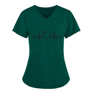 Vente en gros OEM unisexe soins infirmiers gommage respirant doux rayonne tissu de haute qualité style personnalisé logo anti-boulochage séchage rapide ensemble - Product Image 4