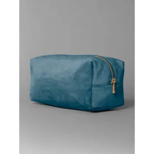 Bolsa de Aseo de Terciopelo Sostenible Personalizada, Estuche de Belleza Personalizado para Merchandising - Product Image 1