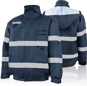 Camisa de trabajo de seguridad reflectante profesional, chaqueta de alta visibilidad personalizada - Product Image 4