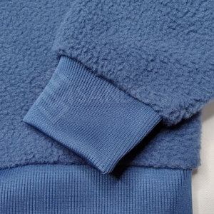 Sudaderas de Forro Polar Sherpa para Mujer, Tallas Grandes, Invierno, Transpirables, Duraderas, Anti-Pilling, 100% Algodón, Contraste de Color - Product Image 6