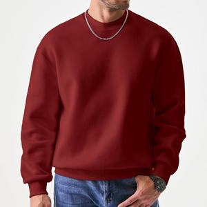 Sweat-shirt de luxe pour homme 100% coton polaire Long pull doux respirant Tissu de sweat-shirt pour homme pour l'automne et l'hiver Sweat-shirts - Product Image 5