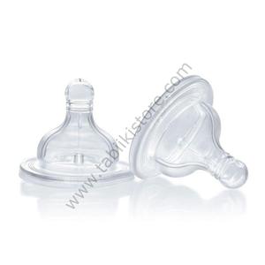 Chicco Wellbeing Baby biberon ciuccio 6 mesi + Mama Flow 2 Pack Silicone
