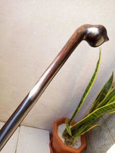 Bastón de Madera de Ébano Rungu/Mazorca de Madera de 22 Pulgadas - Product Image 5