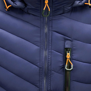 Pakistan Made Premium Men's Puffer Jackets Handmade Breathable Stylish Design High Quality Long <b>Winter</b> Wear with Fur <b>Decoration</b> - Product Image 6