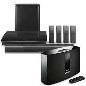 NOUVEAU Système de divertissement à domicile Lifestyle 650 avec 6 haut-parleurs et un woofer de 8 pouces, en noir, pour la scène - Product Image 1