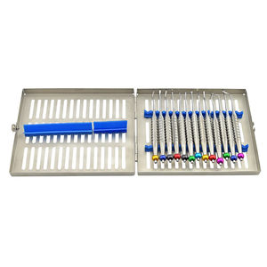 Instruments de chirurgie dentaire Proximateurs dentaires Luxation Ascenseur Set 13 Pièces Extraction de Racine PDL en Acier Inoxydable Allemand - Product Image 1
