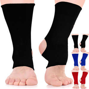 Tobillera de béisbol al por mayor protector de pierna de béisbol de softbol protectores de tobillo ropa deportiva correas de cuero ajustables protector de tobillo - Product Image 2