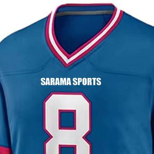 ชุดเสื้อเจอร์ซีย์ใส่เล่นกีฬาอเมริกันฟุตบอลแบบกำหนดเอง - Product Image 4