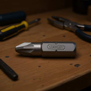 Juego de Brocas Pozidriv Stanley de 1/4'', 25 Piezas, Práctico para Proyectos de Bricolaje - Product Image 3