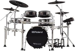 Batería electrónica ORIGINAL TD-17 K-VX V-Drums con cámaras de latón, parches de piel de oveja, diseño de arce y paquete esencial - Product Image 4