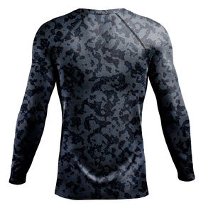 In Solid Colors Comfortable New Premium Product Customized Logo <b>Men</b> Fitness Sublimation Quick-Dry Adult Sports Rash Guard Top - Product Image 5
