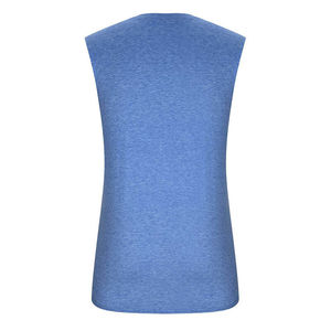 Camiseta sin mangas con logotipo personalizado 2025 para hombre, camiseta lisa ajustada de algodón 100% para hombre, Camiseta holgada estampada para entrenamiento, camiseta sin mangas - Product Image 5