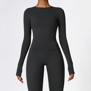 Conjunto de Yoga de 2 piezas, trajes de entrenamiento, ropa deportiva para Fitness, chándal de gimnasio, mallas de cintura alta, Sujetador deportivo, ropa atlética, ropa de mujer - Product Image 1