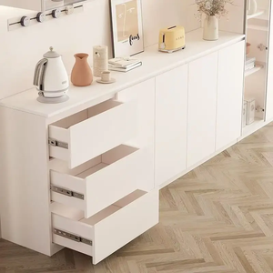 Meubles de salle à manger modernes fabriqués en usine avec panneaux en bois massif, profils de portes sur mesure, contrats de vente en gros, approvisionnement résidentiel - Product Image 4