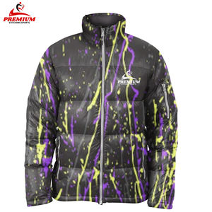 Veste en duvet de canard de haute qualité pour hommes, streetwear au design personnalisé avec fermeture éclair épaisse et tendance, manteaux chauds de grande taille - Product Image 3