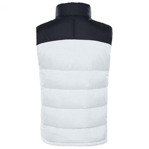 Chaleco acolchado de invierno para hombre y mujer, chaleco transpirable acolchado personalizado para exteriores de alta calidad para hombre, ligero, con cuello en V, liso en blanco - Product Image 2