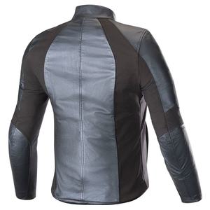 Veste de moto en cuir pour hommes Veste de motard élégante approuvée CE Veste d'équitation durable pour toutes les saisons - Product Image 2