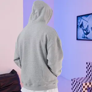 Sweats à capuche personnalisés pour hommes 100% coton lourd de luxe qualité sweat à capuche bouffant impression surdimensionné Streetwear pulls à capuche pour hommes - Product Image 6